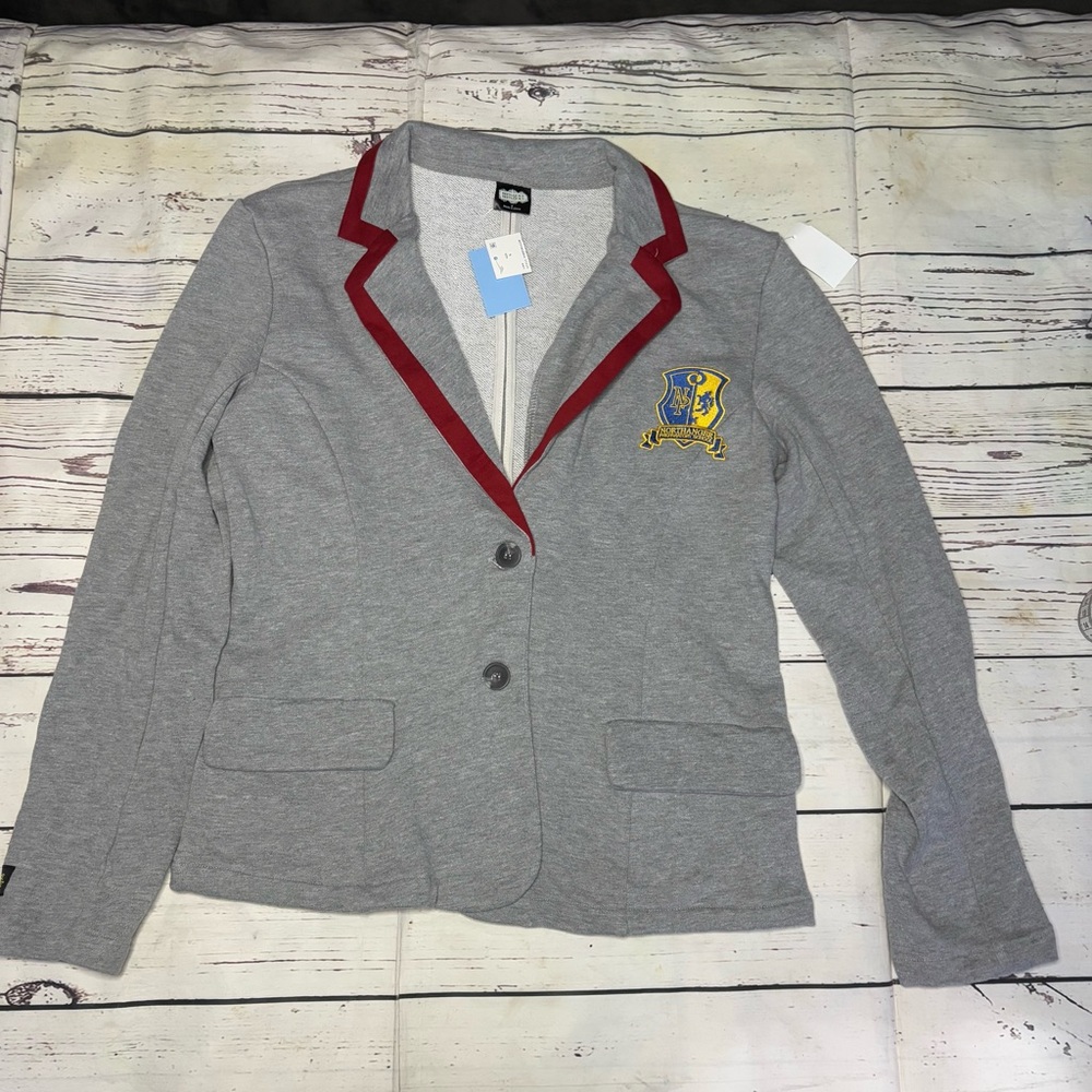 Beetlejuice Warner Bros. Gray Blazer with Red Trim
